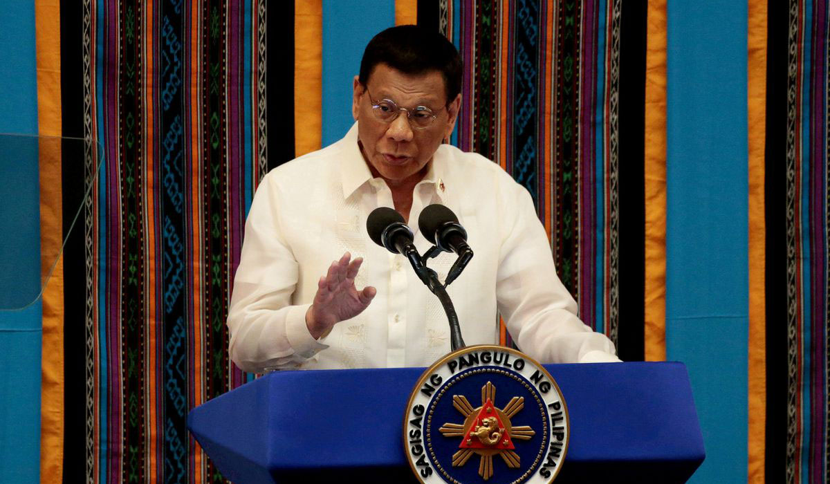 Philippine President Rodrigo Duterte
